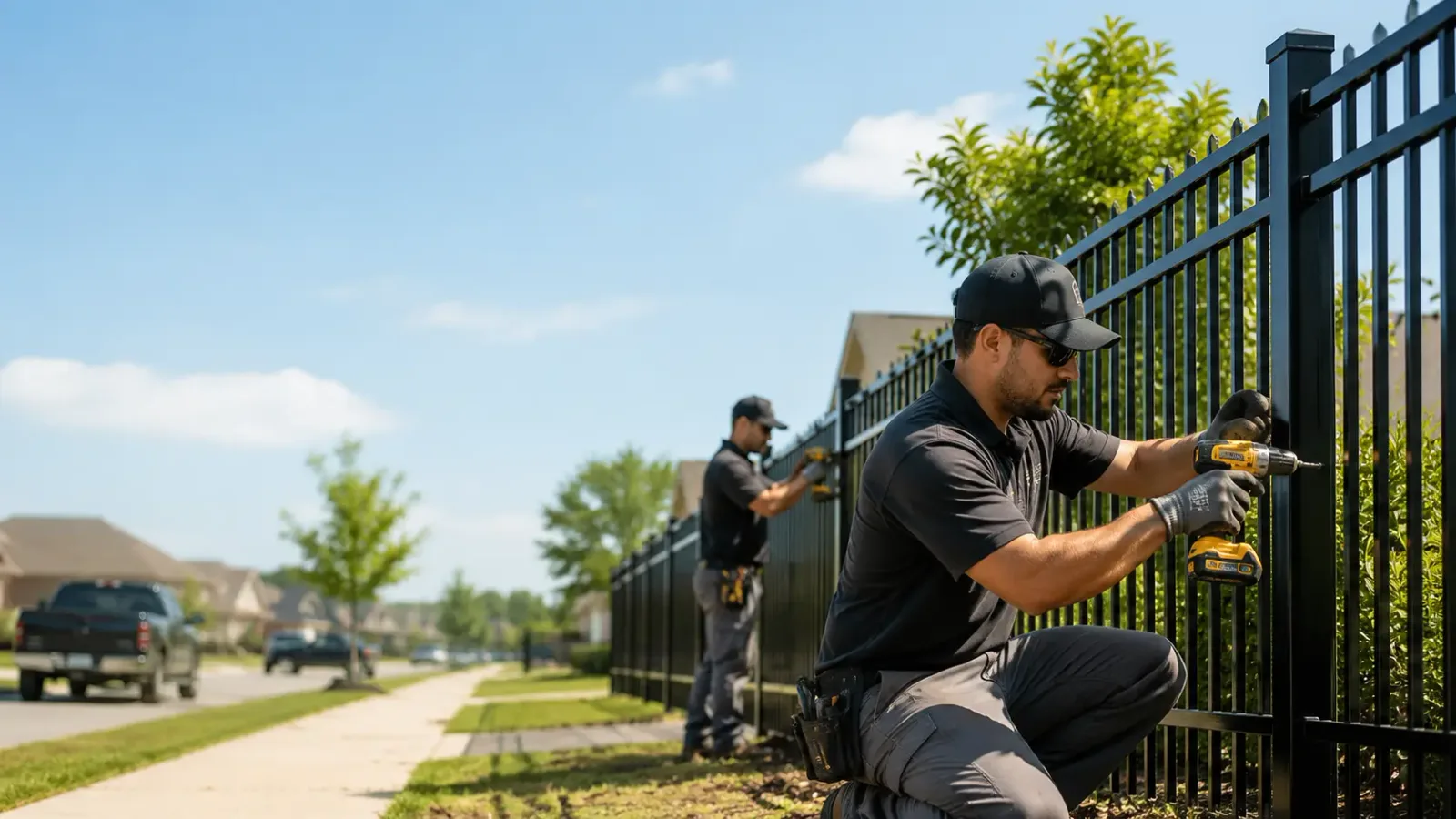 Metal Fence Installation in Winona, MS